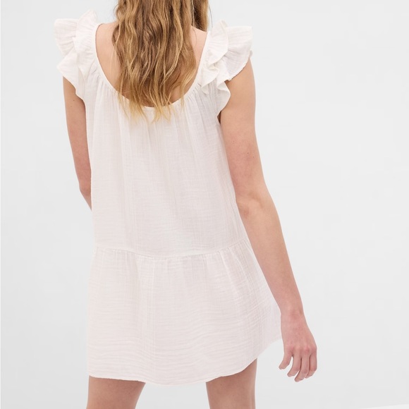 GAP - Crinkle Gauze Mini Dress - Picture 2 of 6